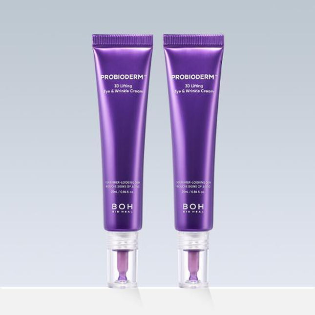 BIO HEAL BOH Probioderm 3D Lifting Eye & Wrinkle Cream 25ml Double Pack