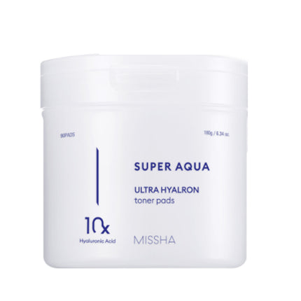 Missha Super Aqua Ultra Hyalon Toner Pad 90p