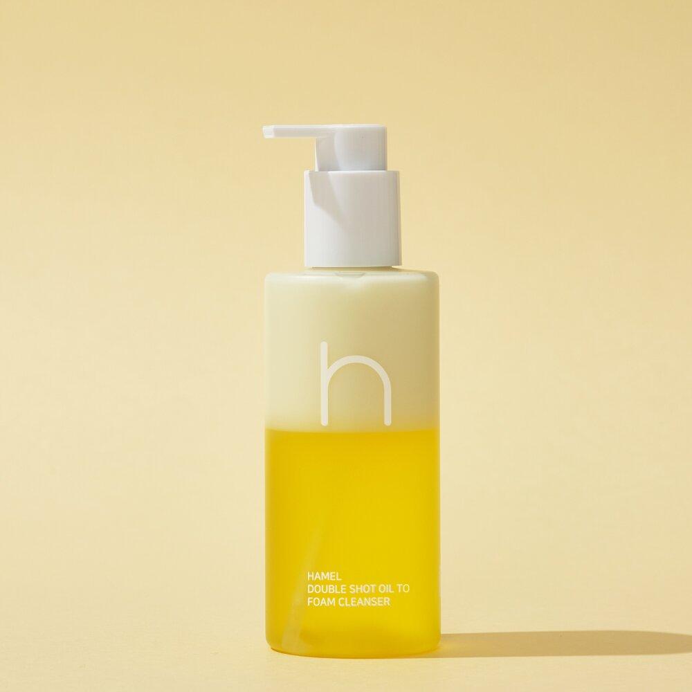 HAMEL Double Shot Oil To Foam Cleanser 200mL Keautiful