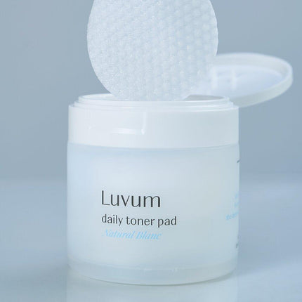 luvum Natural Blanc Daily Toner Pad 60 Sheets