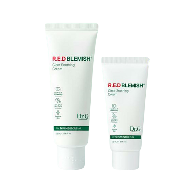 Dr.G Red Blemish Clear Soothing Cream 70ml + 30ml Set