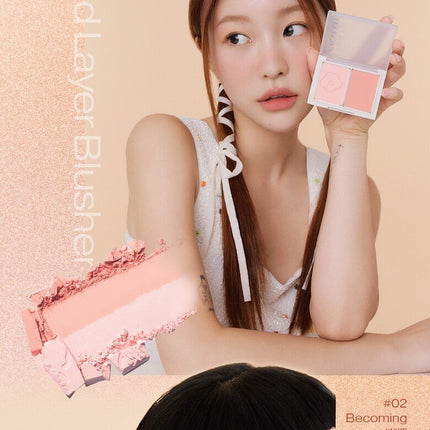 HAKIT Florid Layer Blusher 1 out of 6 options (Original Product Only / Special Set With Brush)