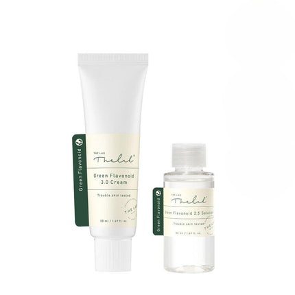 THE LAB by blanc doux Green Flavonoid 3.0 Cream 50mL Special Set (Free Gift: Solution 50mL)