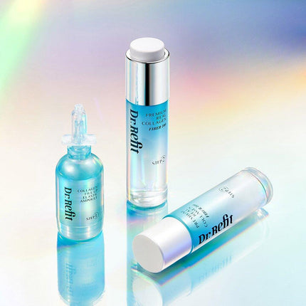 Dr.Refit Double Power 100 Collagen Fiber Ampoule Aqua Mini Set