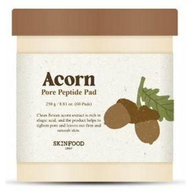 SKINFOOD Acorn Pore Peptide Pad 60 Pads