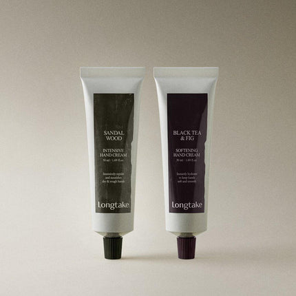 Longtake Black Tea & Fig Softening Hand Cream 50mL