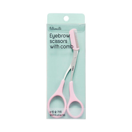 Fillimilli Eyebrow Scissors With Comb