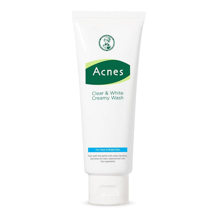 Acnes Clear & White Creamy Wash 100ml