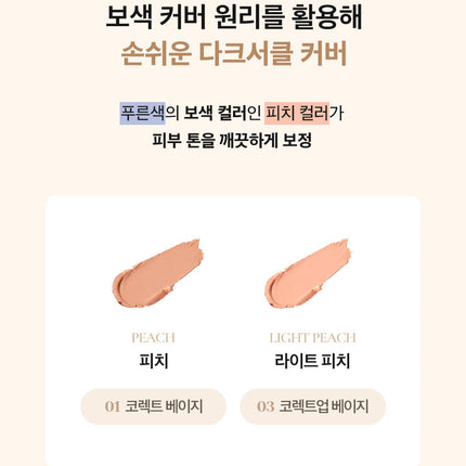 the SAEM Cover Perfection Tripe Pot Concealer (Original Product Only / Special Set) 4 Colors