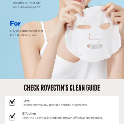 ROVECTIN Dr. Mask Pore Sheet 5P