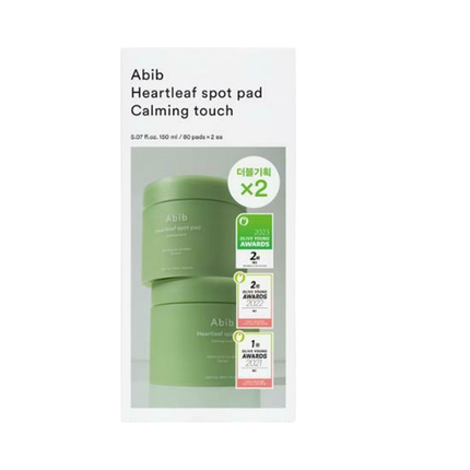 Abib Heartleaf Spot Pad Calming Touch 80P Double Pack