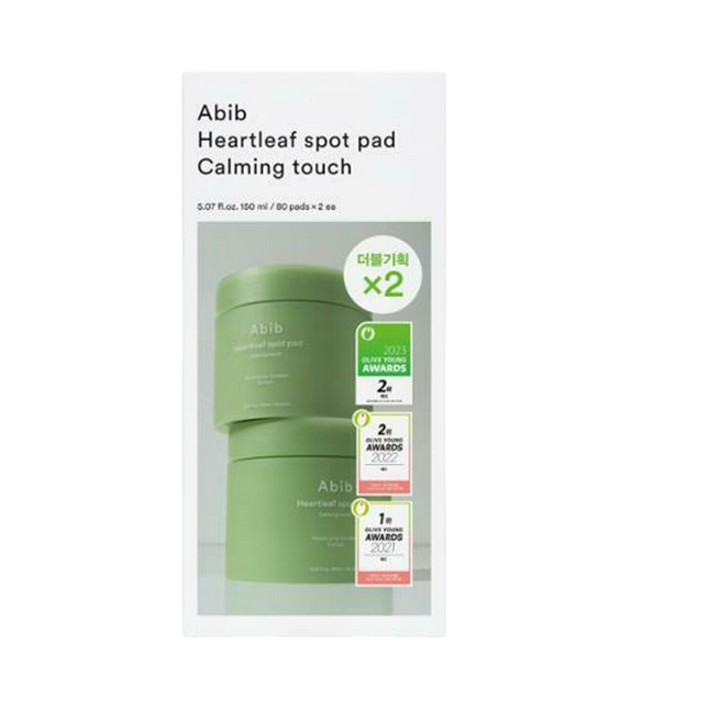 Abib Heartleaf Spot Pad Calming Touch 80P Double Pack