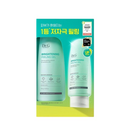 Dr. G Brightening Peeling Gel 120g Special Set (Peeling Gel 60g + Barrier D Daily Lotion 2mL)