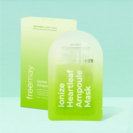 freemay Ionize Heartleaf Ampoule Mask Sheet 1p