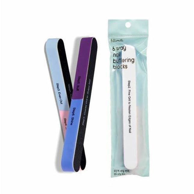 Fillimilli 6 Way Nail Buffing Block