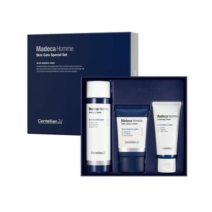 Centellian24 Medeca Homme 2pcs Special Set (Toner 150mL + After-shave Cream 50mL + Cleansing Foam 50mL)