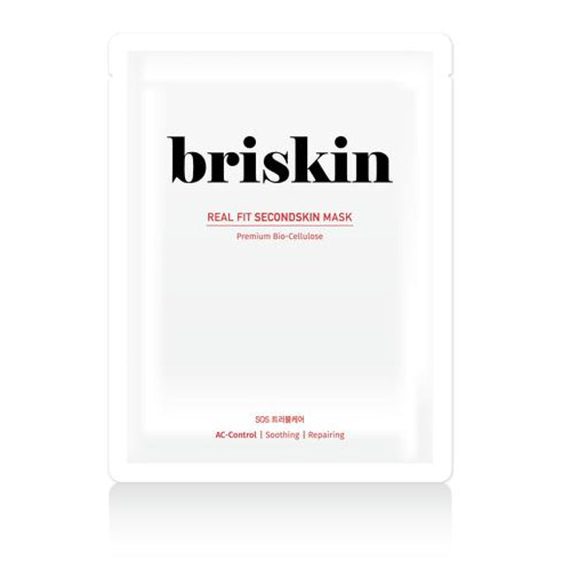 briskin Real Fit Secondskin SOS Trouble Care Mask Sheet 1 Sheet