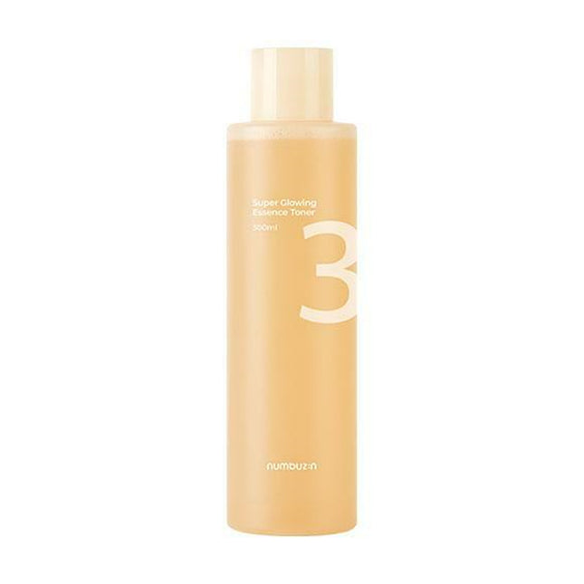numbuzin No.3 Super Glowing Essence Toner 300mL Jumbo Size Package