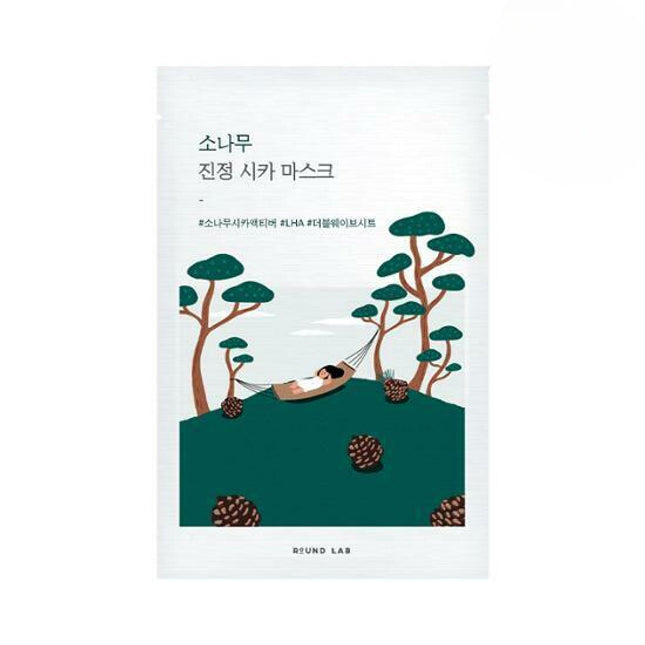 ROUND LAB Pine Tree Soothing Cica Mask Sheet 1ea