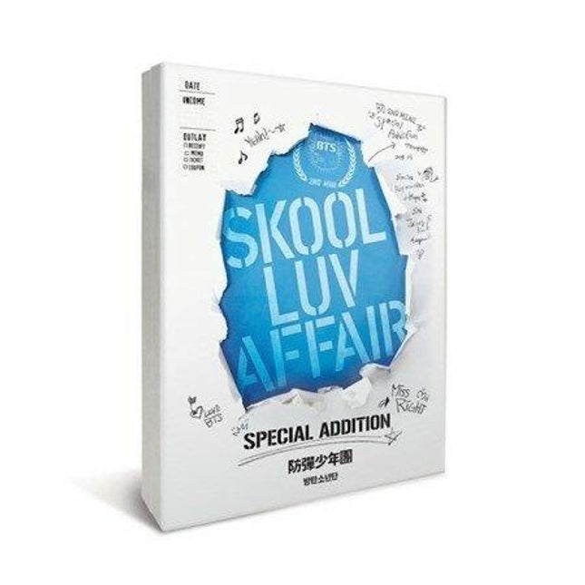 BTS - SKOOL LUV AFFAIR (2ND MINI ALBUM : SPECIAL ADDITION) & CD + 2 DVD