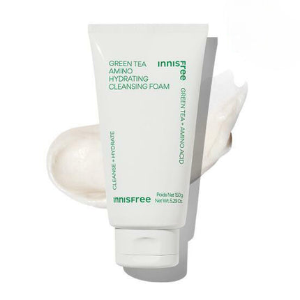 innisfree Green Tea Amino Hydrating Cleansing Foam 150g