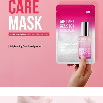 isoi Bulgarian Rose Blemish Care Mask Sheet