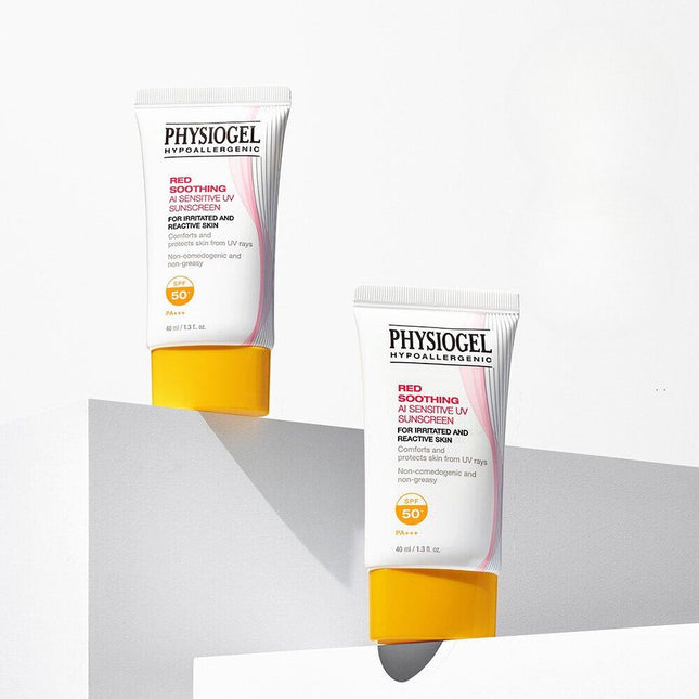 PHYSIOGEL AI Sensitive UV Sunscreen 40mL + 40mL Special Set