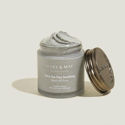 MARY&MAY Cica Tea Tree Soothing Wash Off Pack 125g