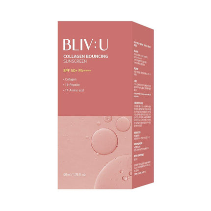 BLIVU Collagen Bouncing Sunscreen 50mL