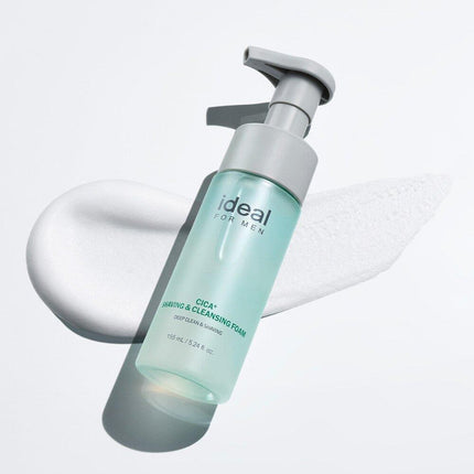 Ideal for Men Cica+ Shaving & Cleansing Foam (155mL)