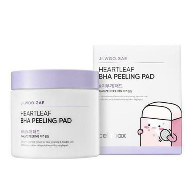 celimax Jiwoogae Heartleaf BHA Peeling Pad 60 Sheets