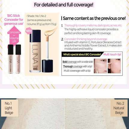 Luna Long Lasting Tip Concealer Big