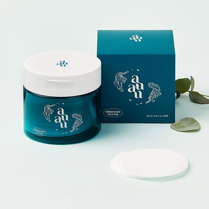 AyuAyu Green Chak Cica Pad 170ml, 70ea