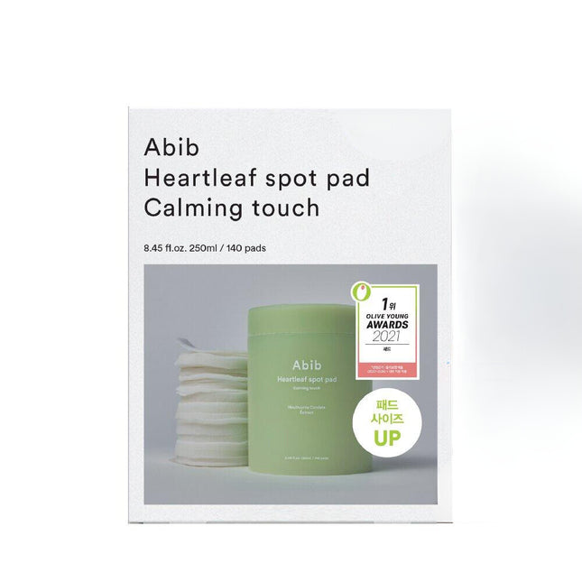 Abib Heartleaf spot pad Calming touch (140 sheets) Large Edition