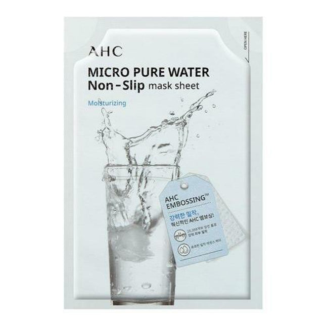 AHC Micro Pure Water Non-Slip Mask Sheet 1 Sheet