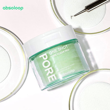 absolup One Shot Pore Clear Pad Peeling Pad Keratin Pad 145ml 60 sheets