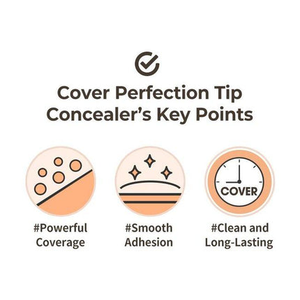 THE SAEM Cover Perfection Tip Concealer 9.5g