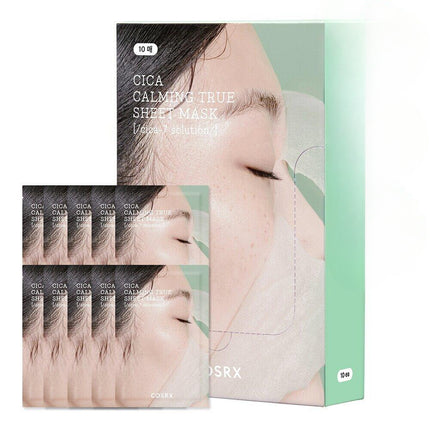 COSRX Pure Fit Cica Calming True Sheet Mask 10 Sheets