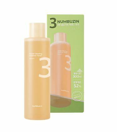 numbuzin No. 3 Super Glowing Essence Toner 300mL Jumbo Size Package