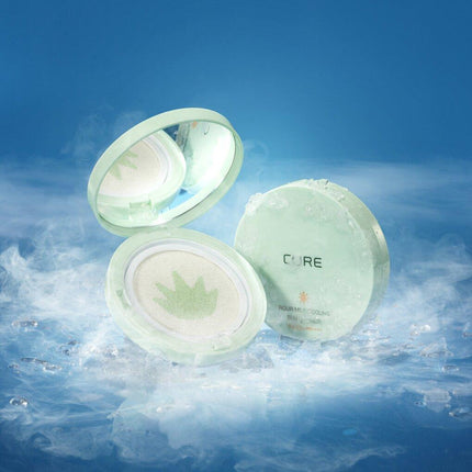 Cure Aqua Mild Cooling Sun Cushion Special Set 25g + Refill