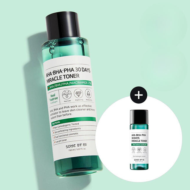SOME BY MI AHA BHA PHA 30 Days Miracle Toner Special Set (150mL+30mL)