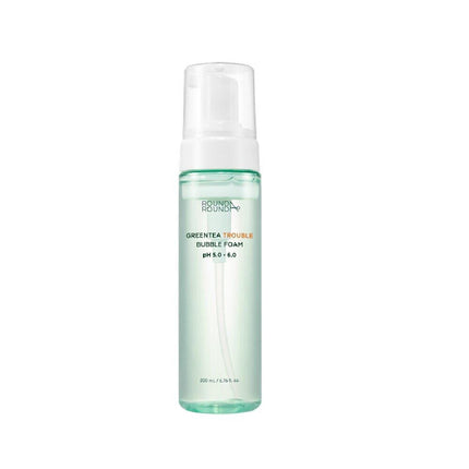 ROUND A'ROUND Comfort Greentea Trouble Bubble Foam 200mL