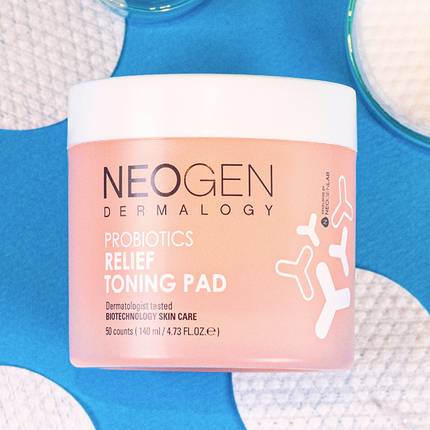 Neogen Probiotics Relief Toning Pad, 140ml