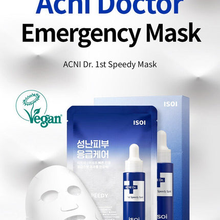 isoi Acni Dr. 1st Speedy Mask Sheet 10 Sheets