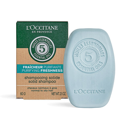 L'Occitane Purifying Freshness Solid Shampoo 60g