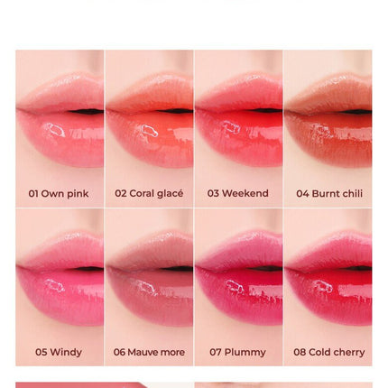 mude. Glace' Lip Tint Choose 1 out of 8 options