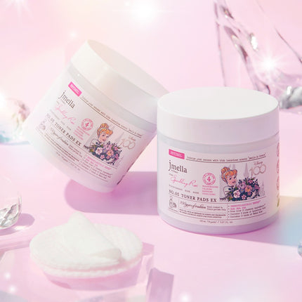 J Mela Disney Sparkling Rosé Toner Pad EX 150ml, 70ea