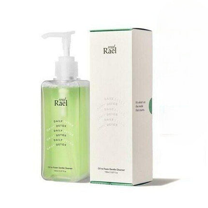 Real Rael Daily Detox Oil to Foam Gentle Cleanser 150ml