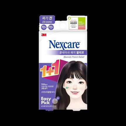 ★2021 Awards★Nexcare Easy Pick Blemish Patch Relief 68 Count 1+1