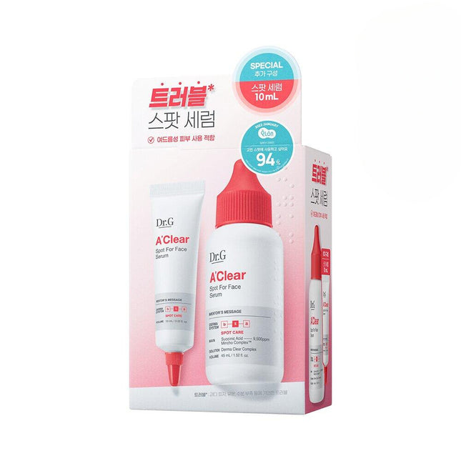 Dr.G A'Clear Spot For Face Serum 45mL+10mL Special Set